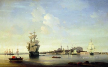 reval 1844 Romántico Ivan Aivazovsky Ruso Pinturas al óleo
